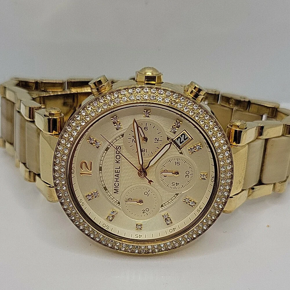 Michael Kors Parker MK5632 Womens Stainless Steel Analog Dial Quartz Watch AM526